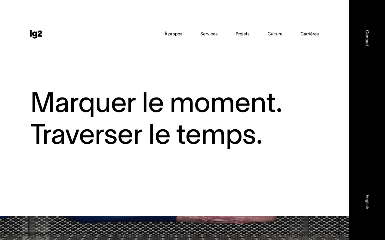 lg2 homepage screenshot